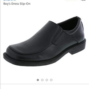 Boys slip on dress shoe